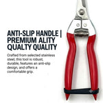 Garden Snips Slender Metal Blades for Precise Cuts