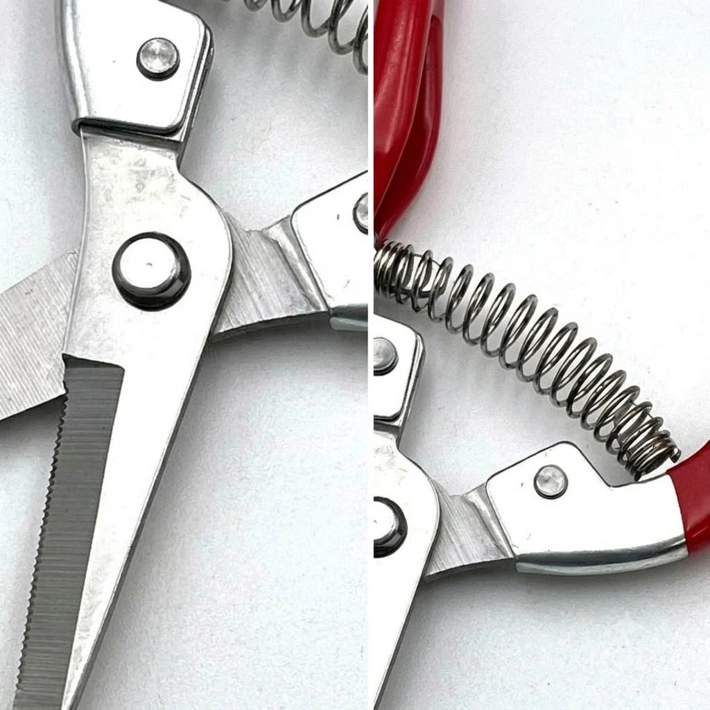 Garden Snips Slender Metal Blades for Precise Cuts