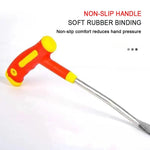 Garden Spade 3-Prong Stainless Steel Ergonomic Grip