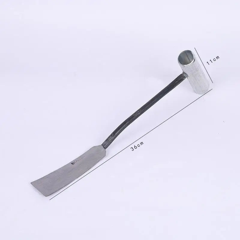 Garden Spade 3-Prong Stainless Steel Ergonomic Grip