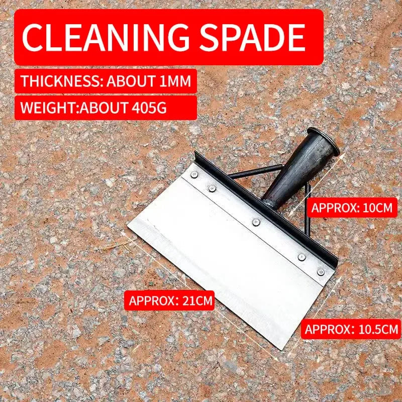 Garden Spade High-Strength Steel Ergonomic Handle