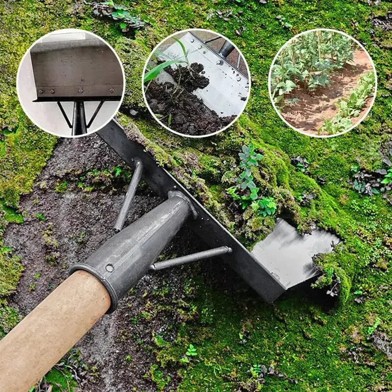 Garden Spade High-Strength Steel Ergonomic Handle