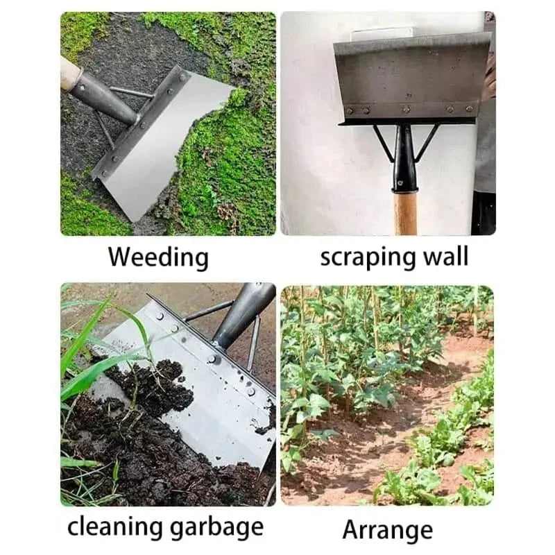 Garden Spade High-Strength Steel Ergonomic Handle
