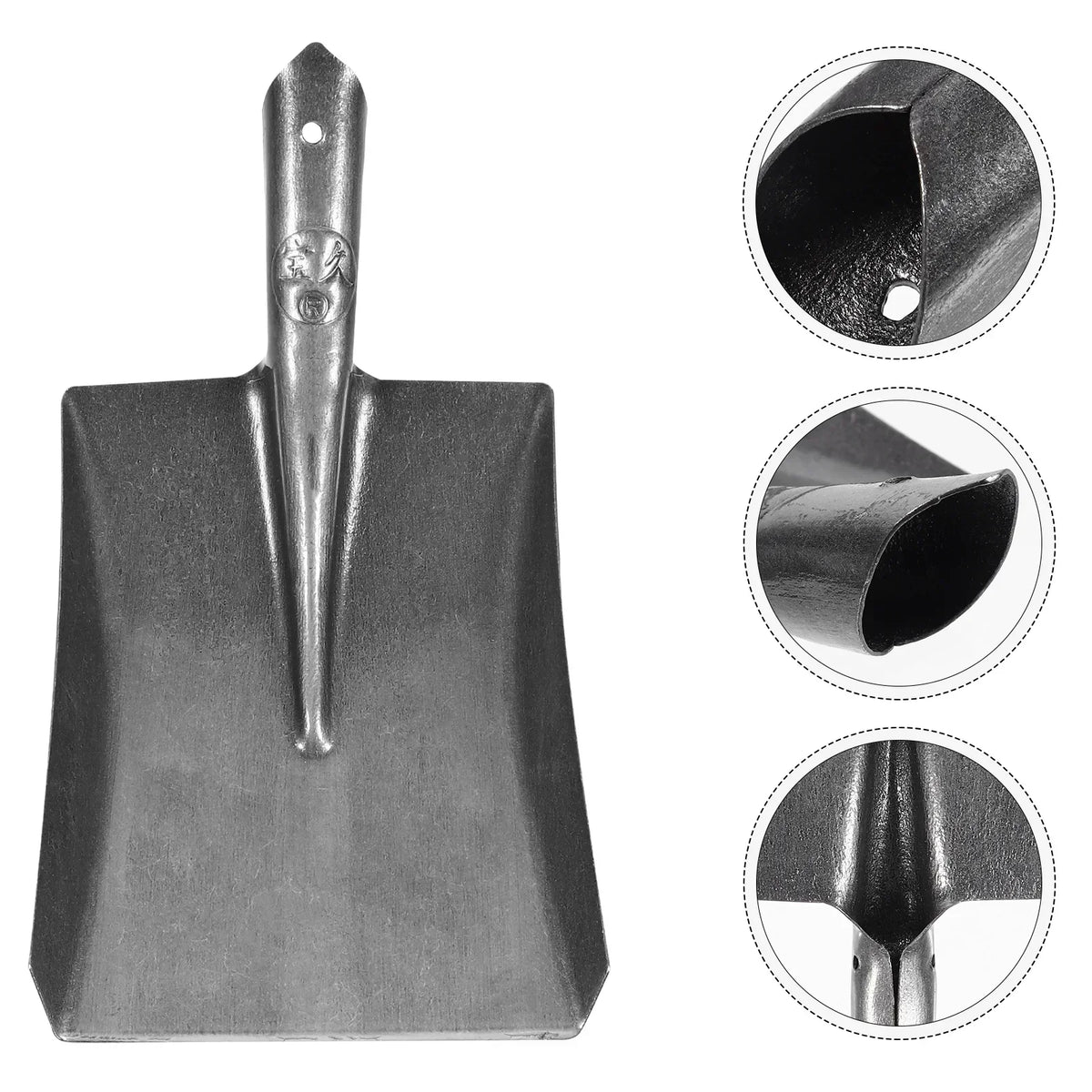 Garden Spade Tempered Carbon Steel Ergonomic Handle