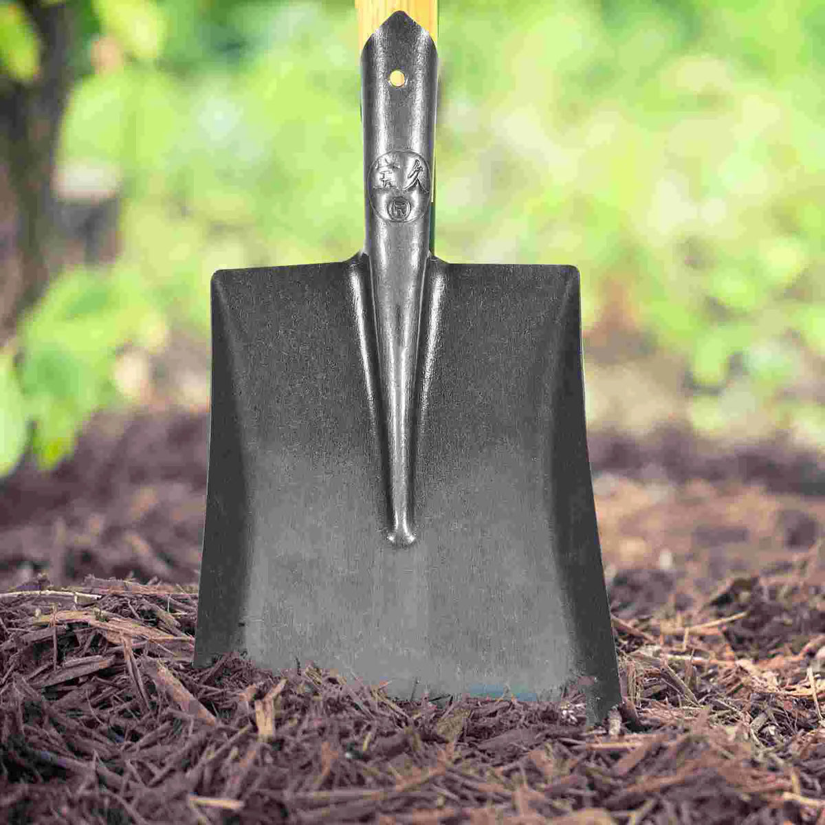 Garden Spade Tempered Carbon Steel Ergonomic Handle