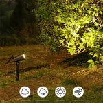 Garden Spotlight Solar Powered 9-Color IP55
