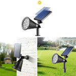 Garden Spotlight Solar Powered 9-Color IP55
