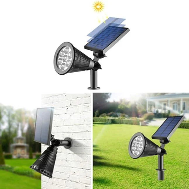 Garden Spotlight Solar Powered 9-Color IP55