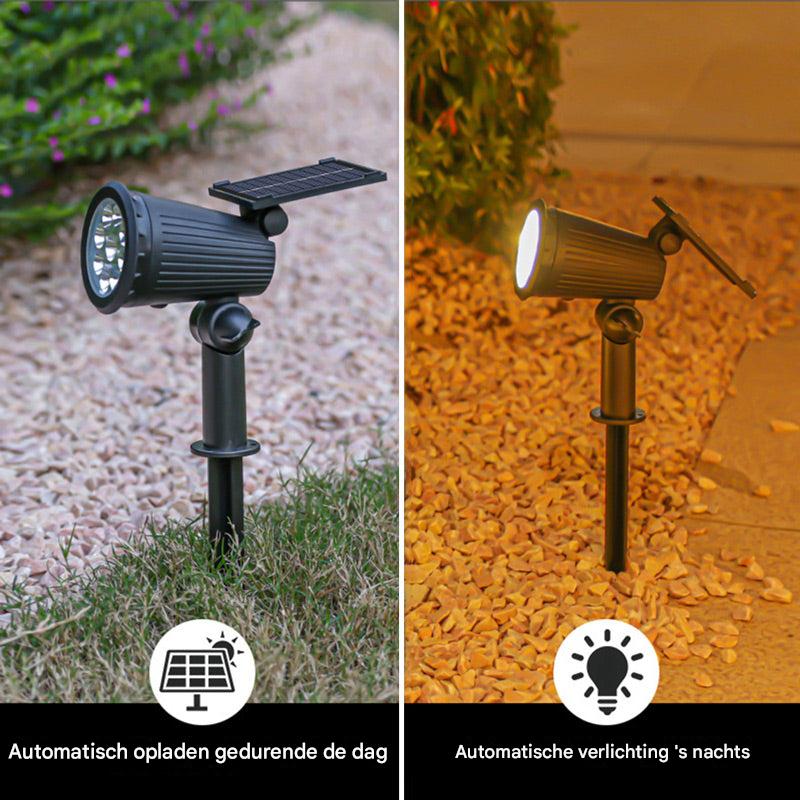Garden Spotlight Solar Powered 9-Color IP55