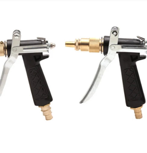 Garden Spray Gun High-Pressure Adjustable Nozzle Ergonomic Trigger Lock