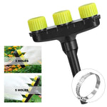 Garden Spray Nozzle Adjustable Multi-Pattern Water-Saving