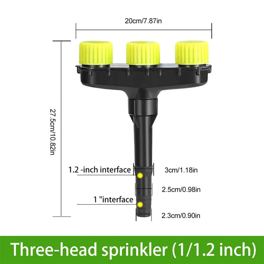 Garden Spray Nozzle Adjustable Multi-Pattern Water-Saving