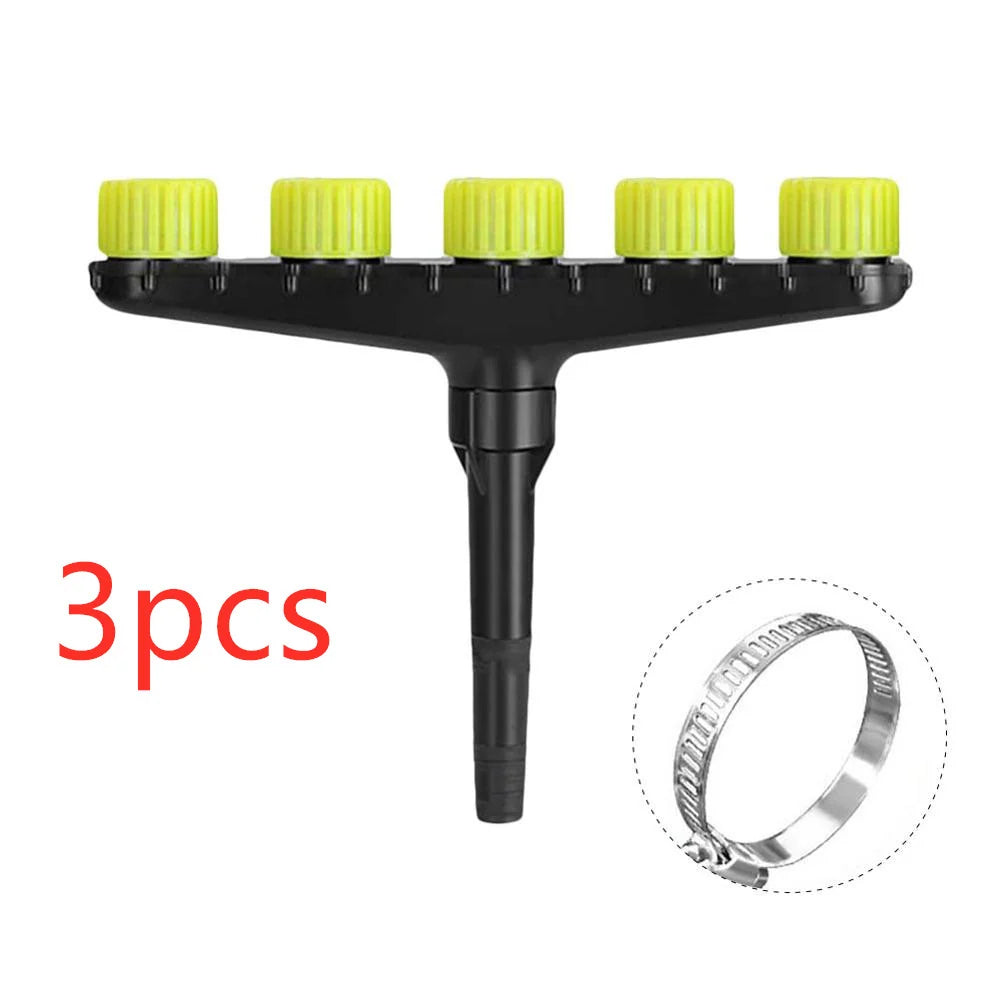 Garden Spray Nozzle Adjustable Multi-Pattern Water-Saving