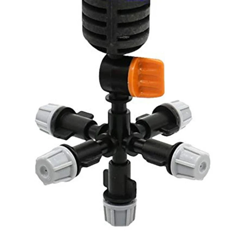 Garden Spray Nozzle Rotating Multi-Pattern Water-Saving