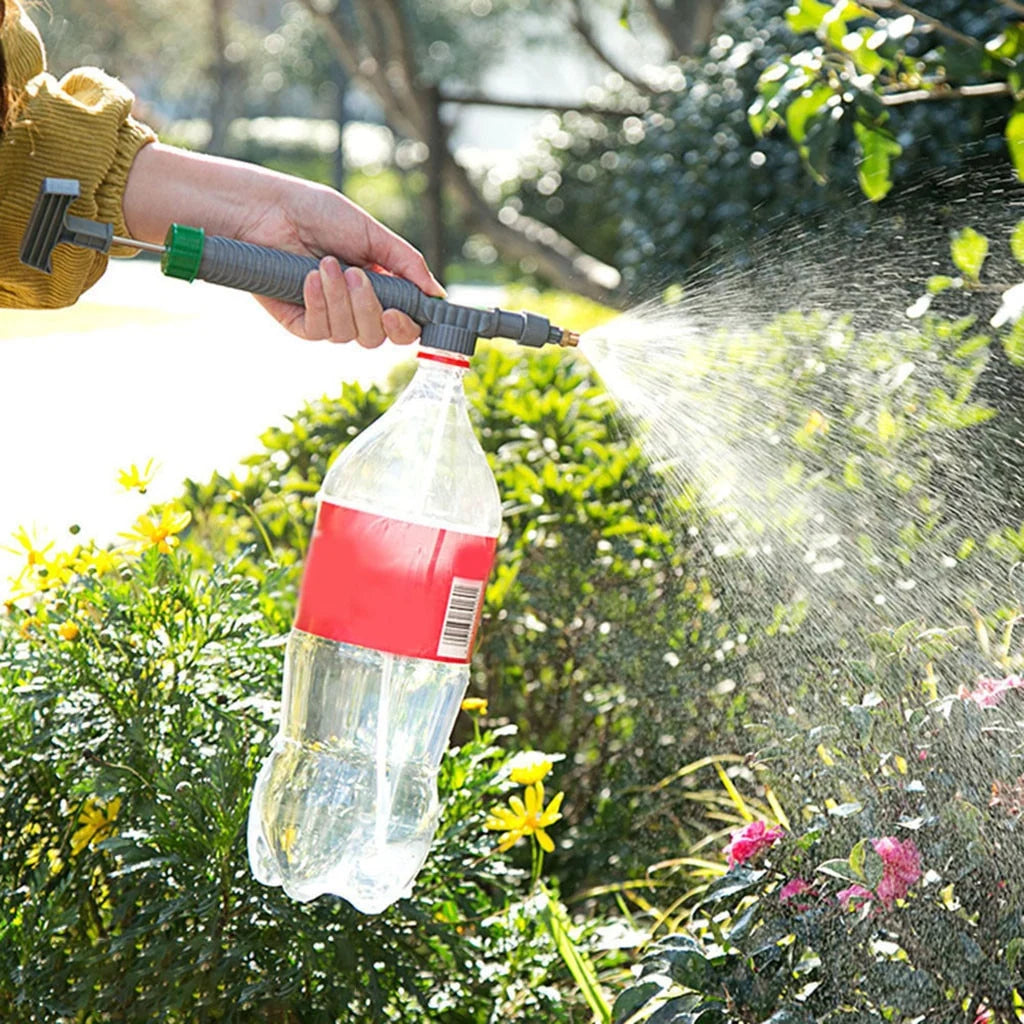Garden Sprayer Universal Bottle Adapter High-Pressure Nozzle
