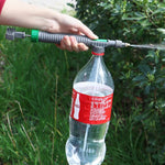 Garden Sprayer Universal Bottle Adapter High-Pressure Nozzle