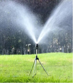Garden Sprinkler 360° Coverage Adjustable Range Weather-Resistant