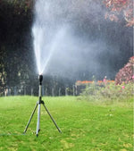 Garden Sprinkler 360° Coverage Adjustable Range Weather-Resistant