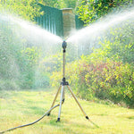 Garden Sprinkler 360-Degree Coverage Adjustable Angle