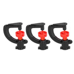 Garden Sprinkler 360-Degree Rotating Water-Saving 10-Pack
