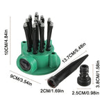 Garden Sprinkler 360° Rotating 12 Adjustable Tubes