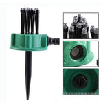 Garden Sprinkler 360° Rotating 12 Adjustable Tubes