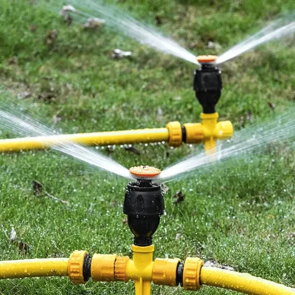 Garden Sprinkler 360° Rotating Tool-Free Installation Set of 2