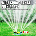 Garden Sprinkler 360° Rotating Up To 49 Ft