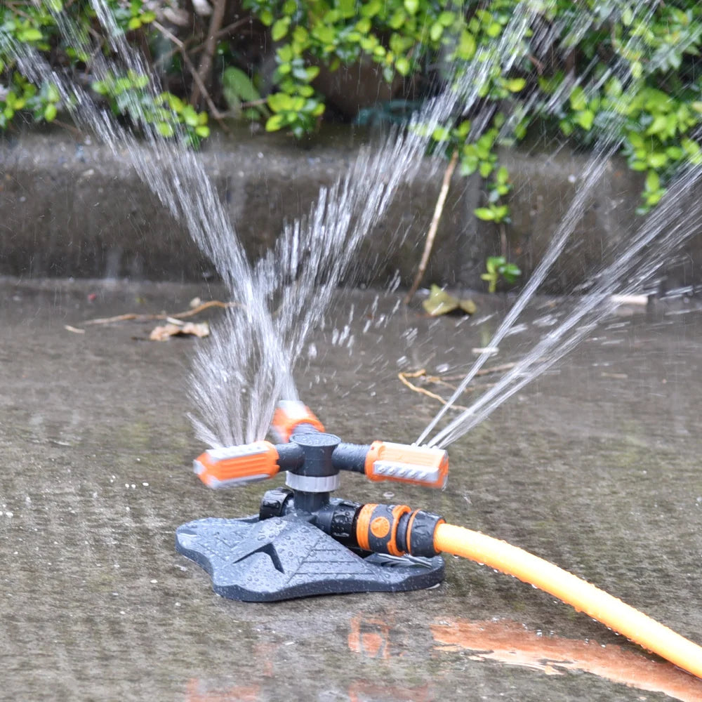 Garden Sprinkler 360° Rotation Adjustable Nozzles