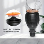 Garden Sprinkler Adjustable 360° Rotating Stainless Steel