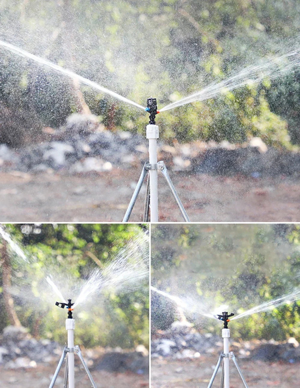 Garden Sprinkler Adjustable Spray Angle Water-Saving