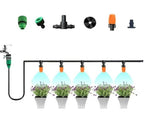 Garden Sprinkler Set Adjustable Mist & Spray Nozzles