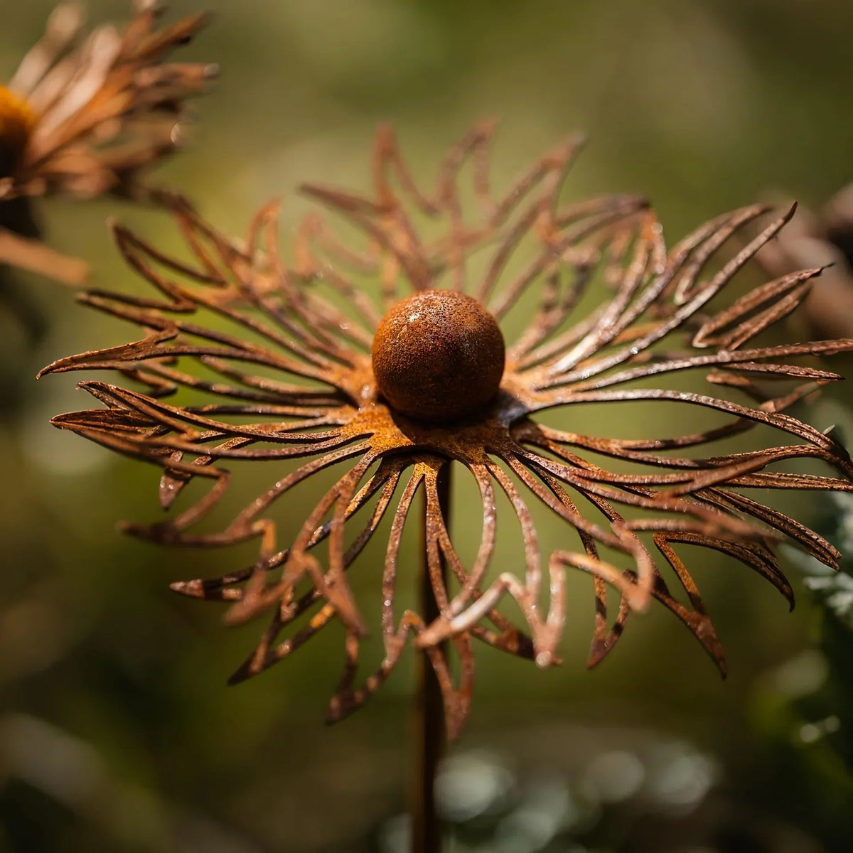 Garden Stake Bluebonnet Iron Rust-Resistant Finish