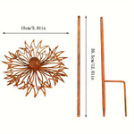 Garden Stake Bluebonnet Iron Rust-Resistant Finish