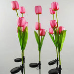 Garden Stake Light Solar LED Tulip 300 Lumens