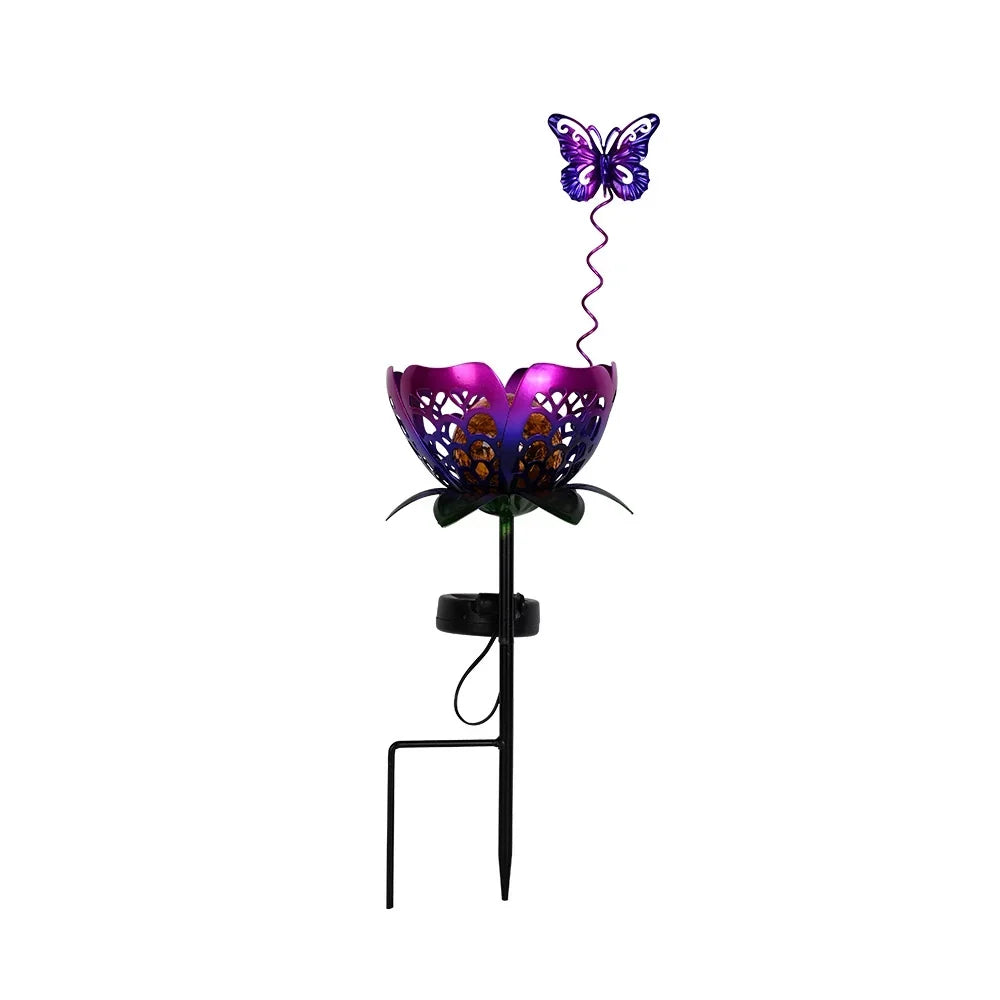 Garden Stake Light Solar-Powered Sunflower Projection