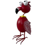 Garden Statue Iron Flamingo Outdoor Décor