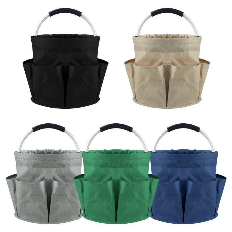 Garden Tool Bag Water-Resistant Multiple Pockets Ergonomic Handle