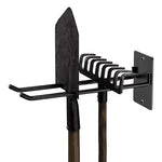 Garden Tool Holder Carbon Steel Wall-Mounted Non-Slip