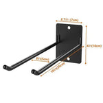 Garden Tool Holder Carbon Steel Wall-Mounted Non-Slip