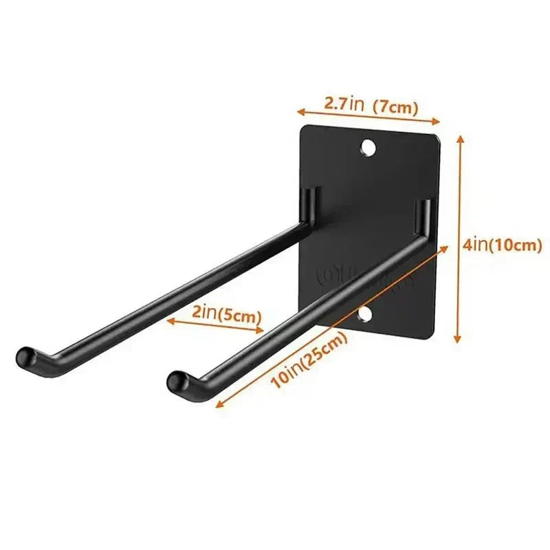 Garden Tool Holder Carbon Steel Wall-Mounted Non-Slip