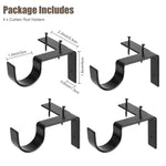 Garden Tool Holder Wall-Mounted Heavy-Duty Metal