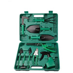 Garden Tool Set 10 Piece Stainless Steel Ergonomic Handles