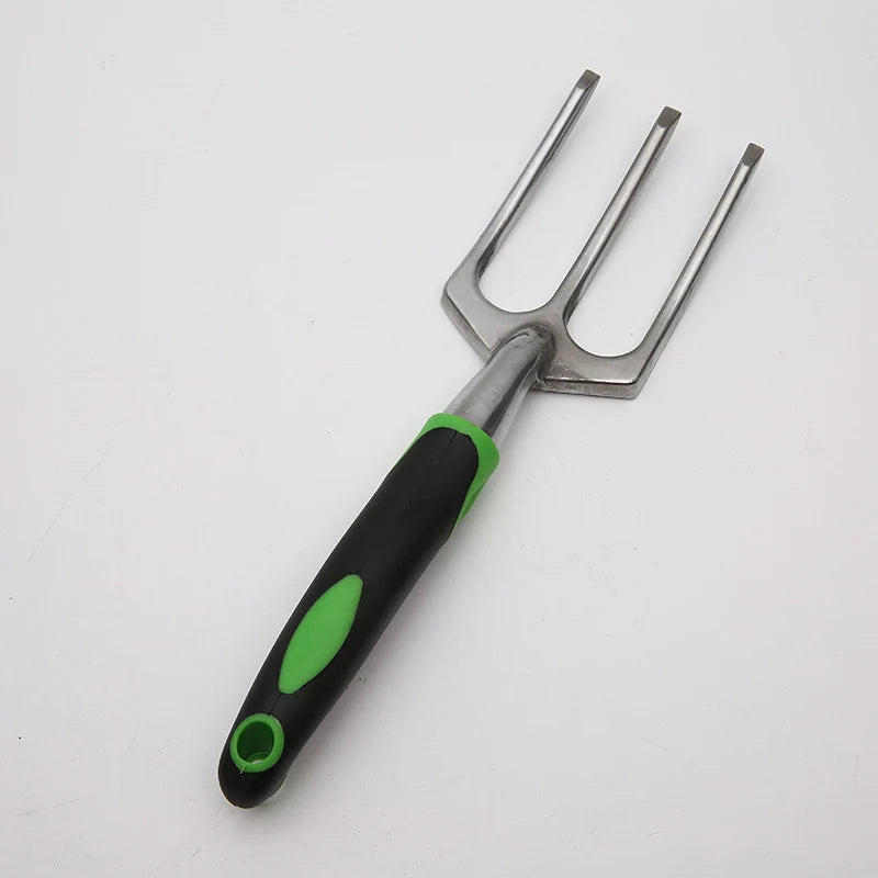 Garden Tool Set Complete Ergonomic Handles & Spacious Bag