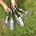 Garden Tool Set Stainless Steel Ergonomic Grips Set of 5