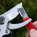 Garden Tool Sharpener Diamond-Coated Carbide Safety Guard