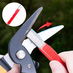 Garden Tool Sharpener Diamond-Coated Carbide Safety Guard