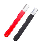 Garden Tool Sharpener Diamond-Coated Carbide Safety Guard