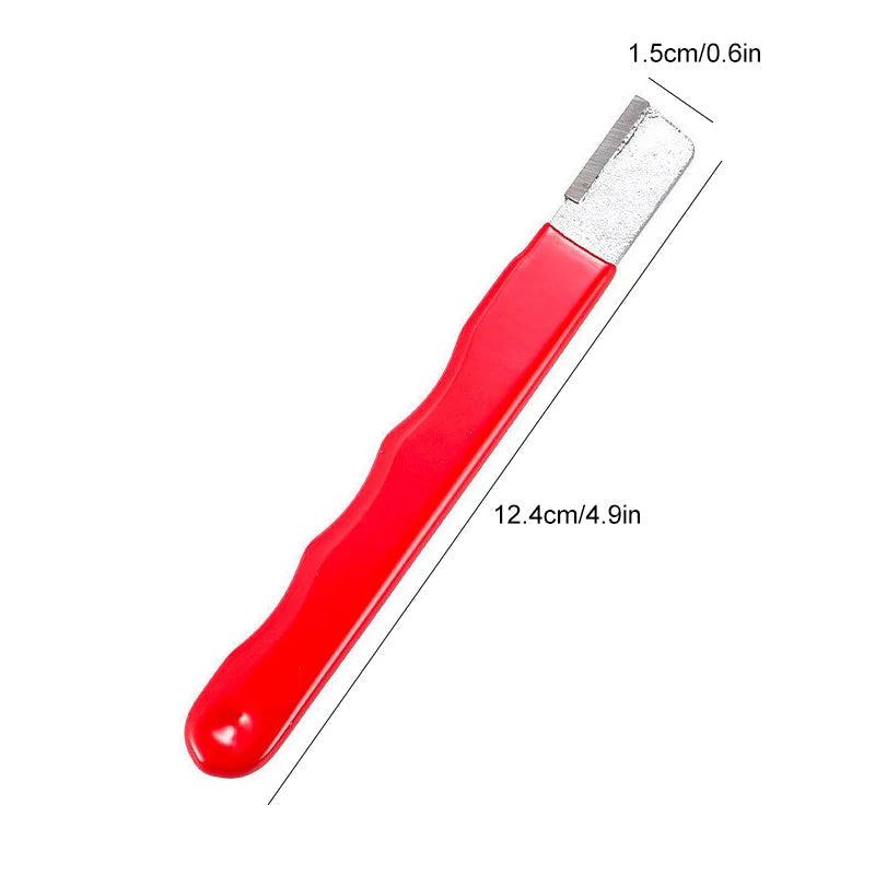 Garden Tool Sharpener Diamond-Coated Carbide Safety Guard
