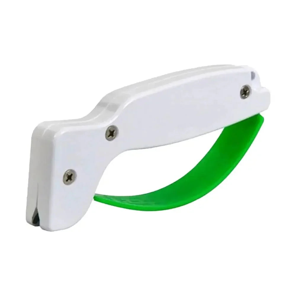 Garden Tool Sharpener Diamond-Polished Tungsten Steel Finger Guard